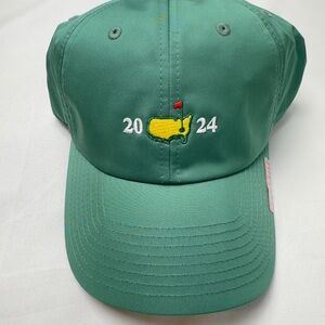 Masters 2024 ⛳️ Ladies Fit Green Golf Cap with Logo - NWT